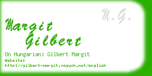 margit gilbert business card